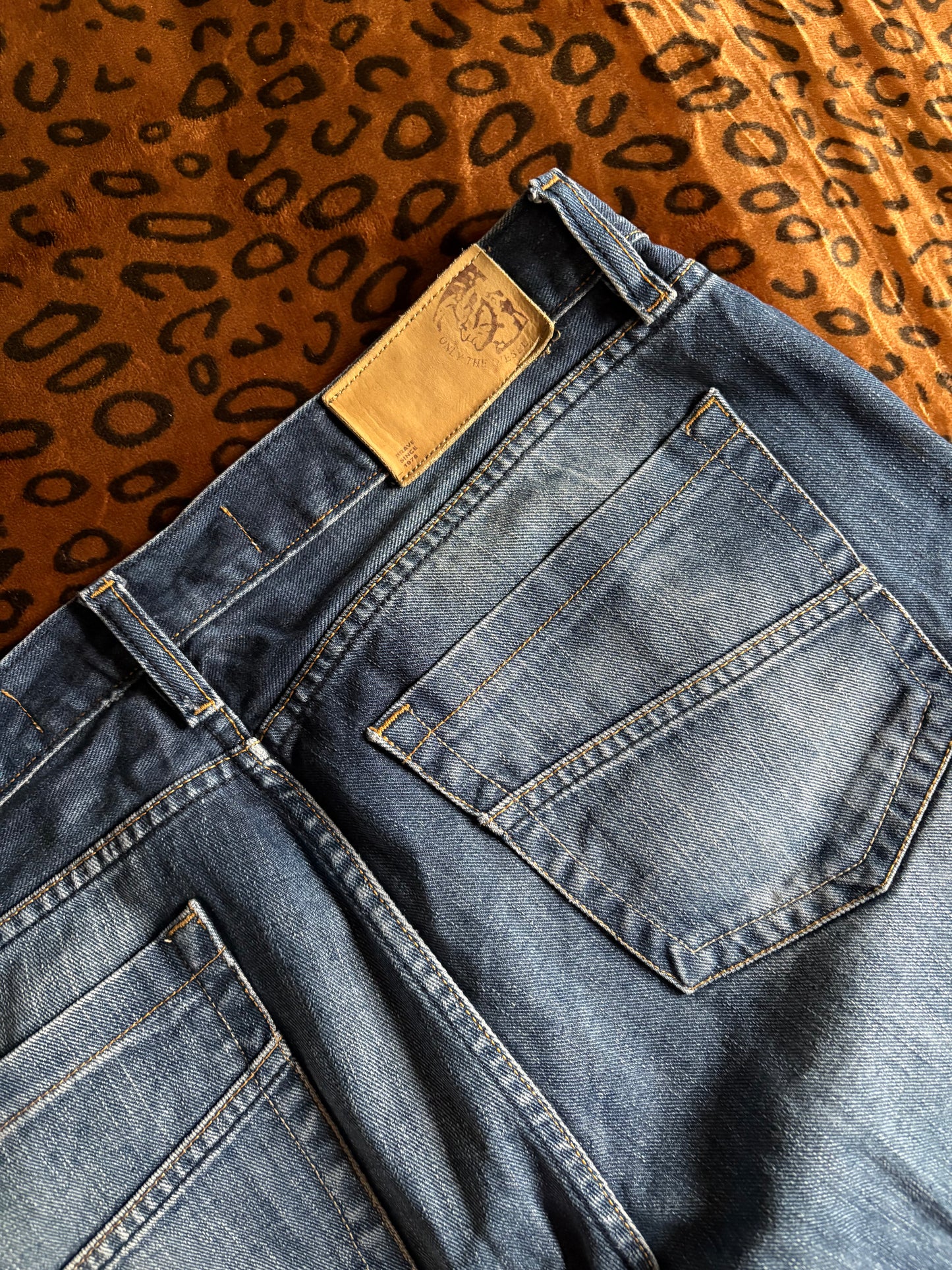 Diesel mid waist jeans
