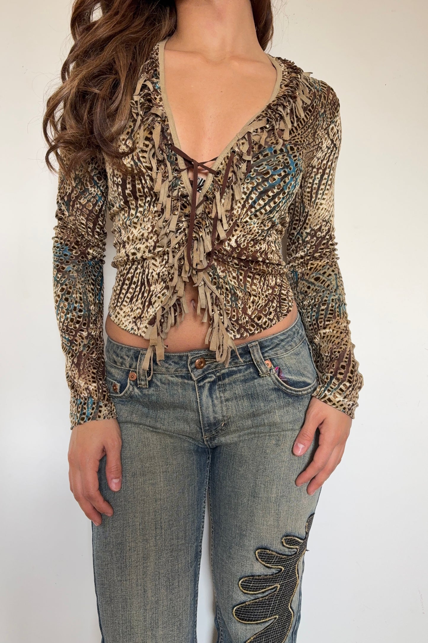 Fringe top