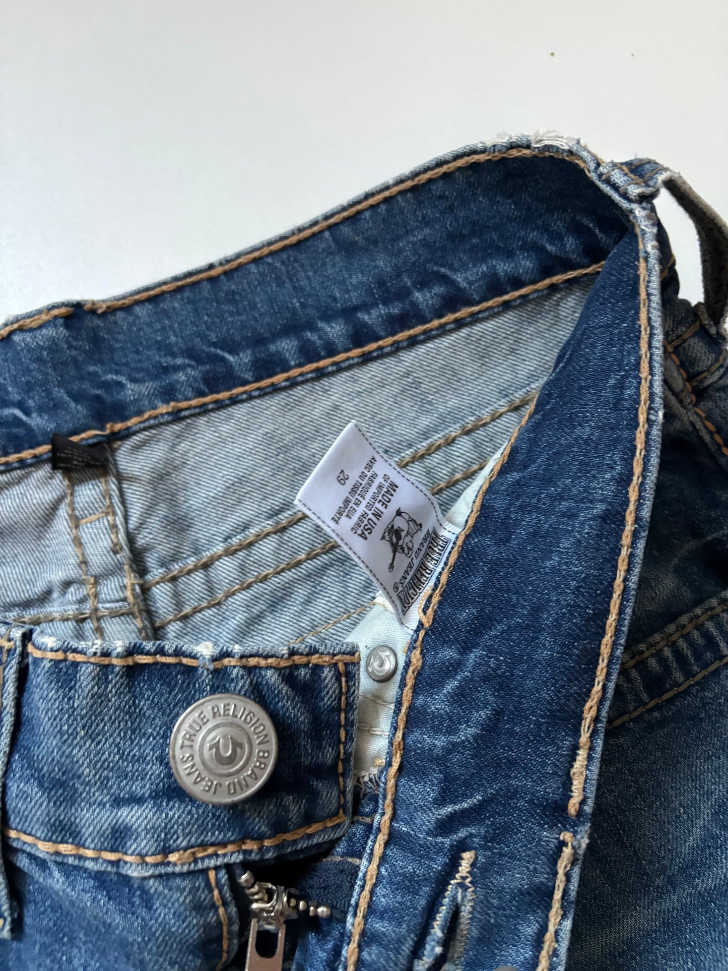 True religion low waist y2k jeans