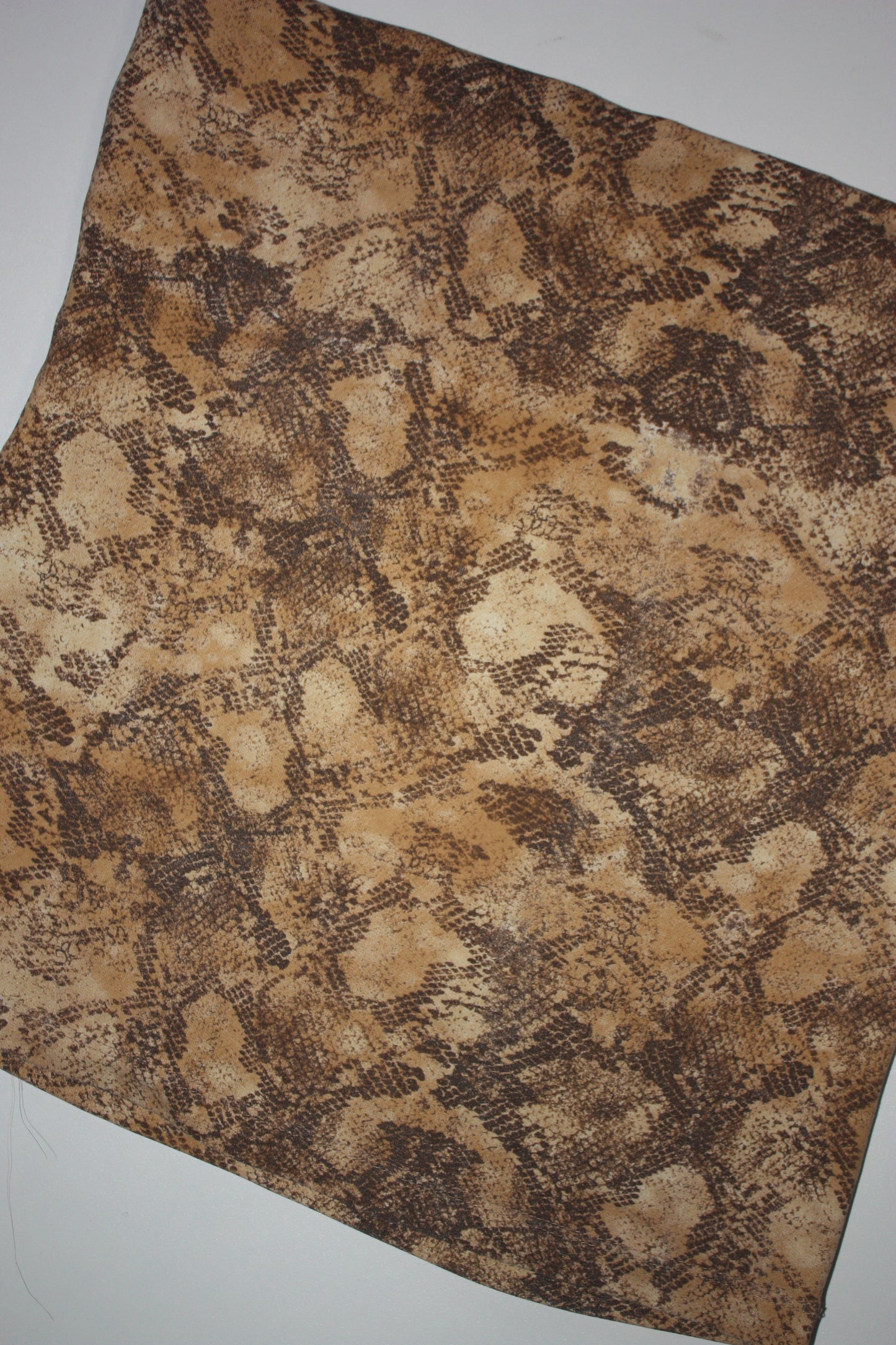 Snake print tube top
