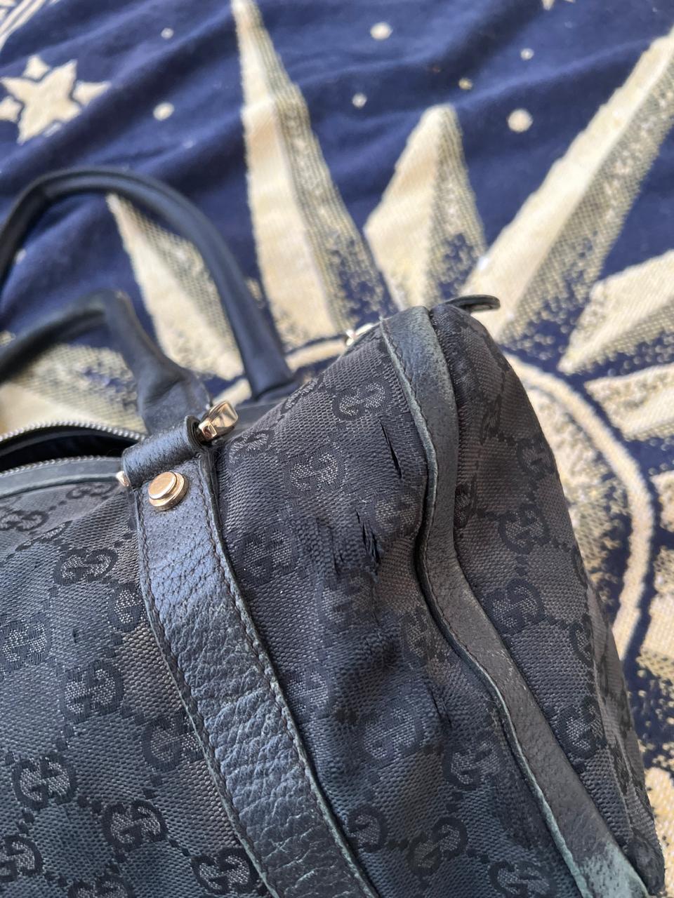 Gucci Abbey Boston GG canvas handbag