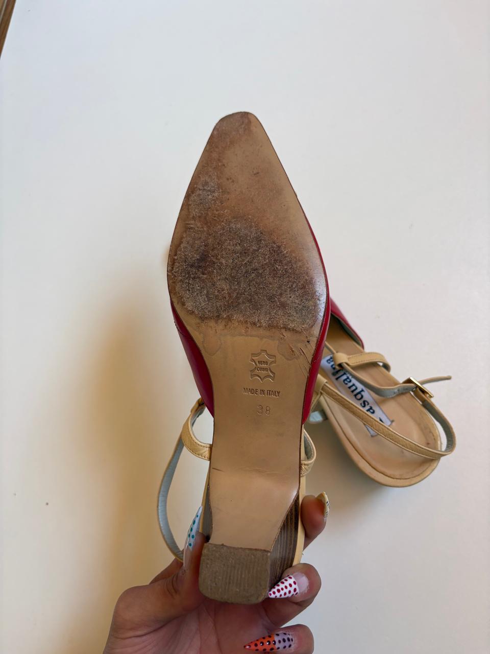 Vintage Pasqualina slingback pumps