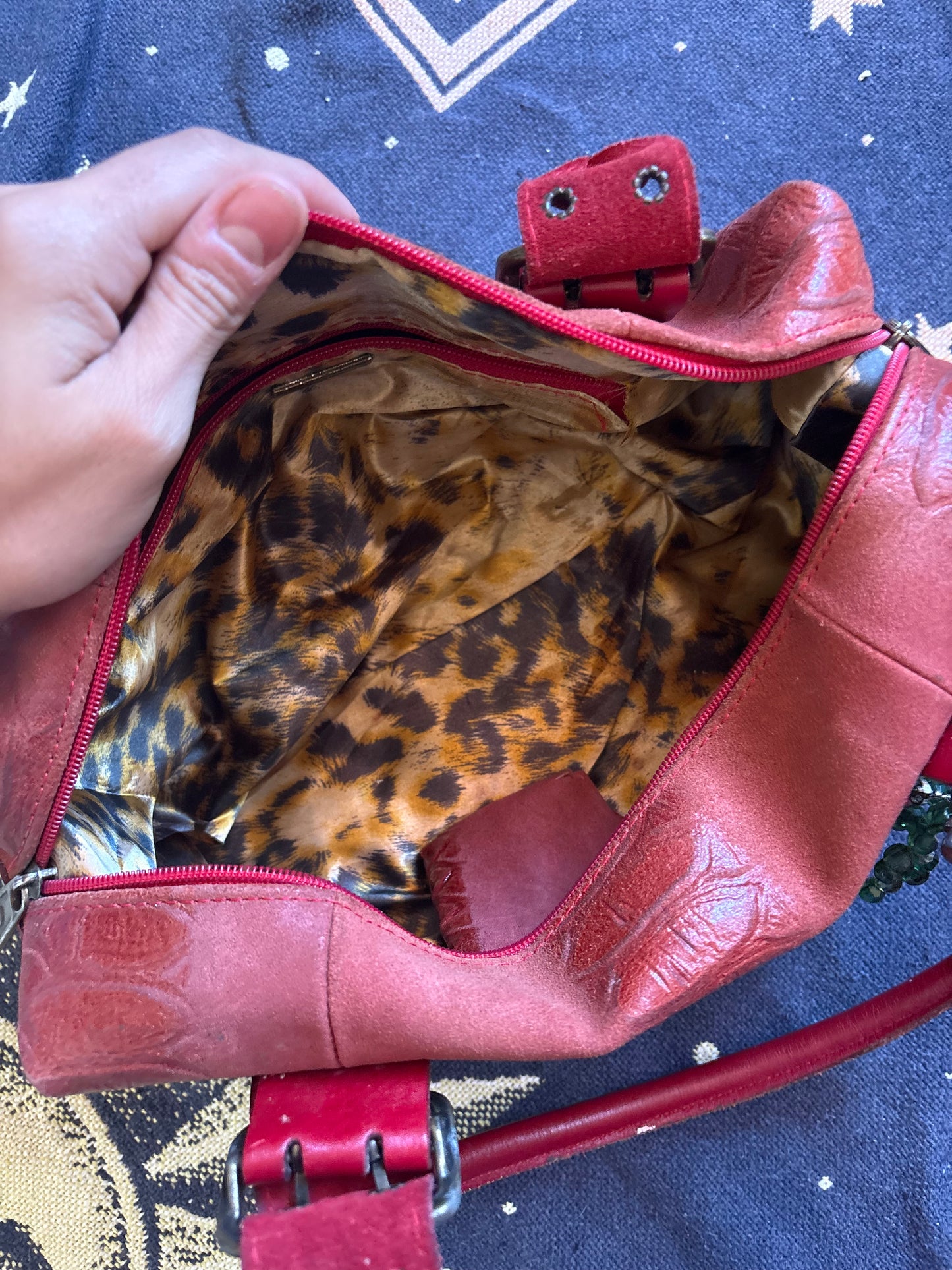 Dolce & gabbana red bag