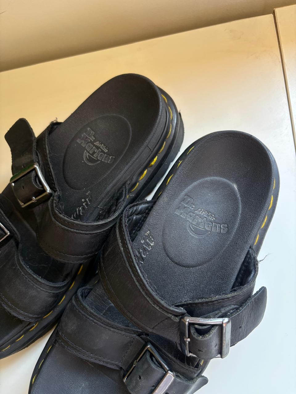 Dr Martens Myles leather chunky sandals