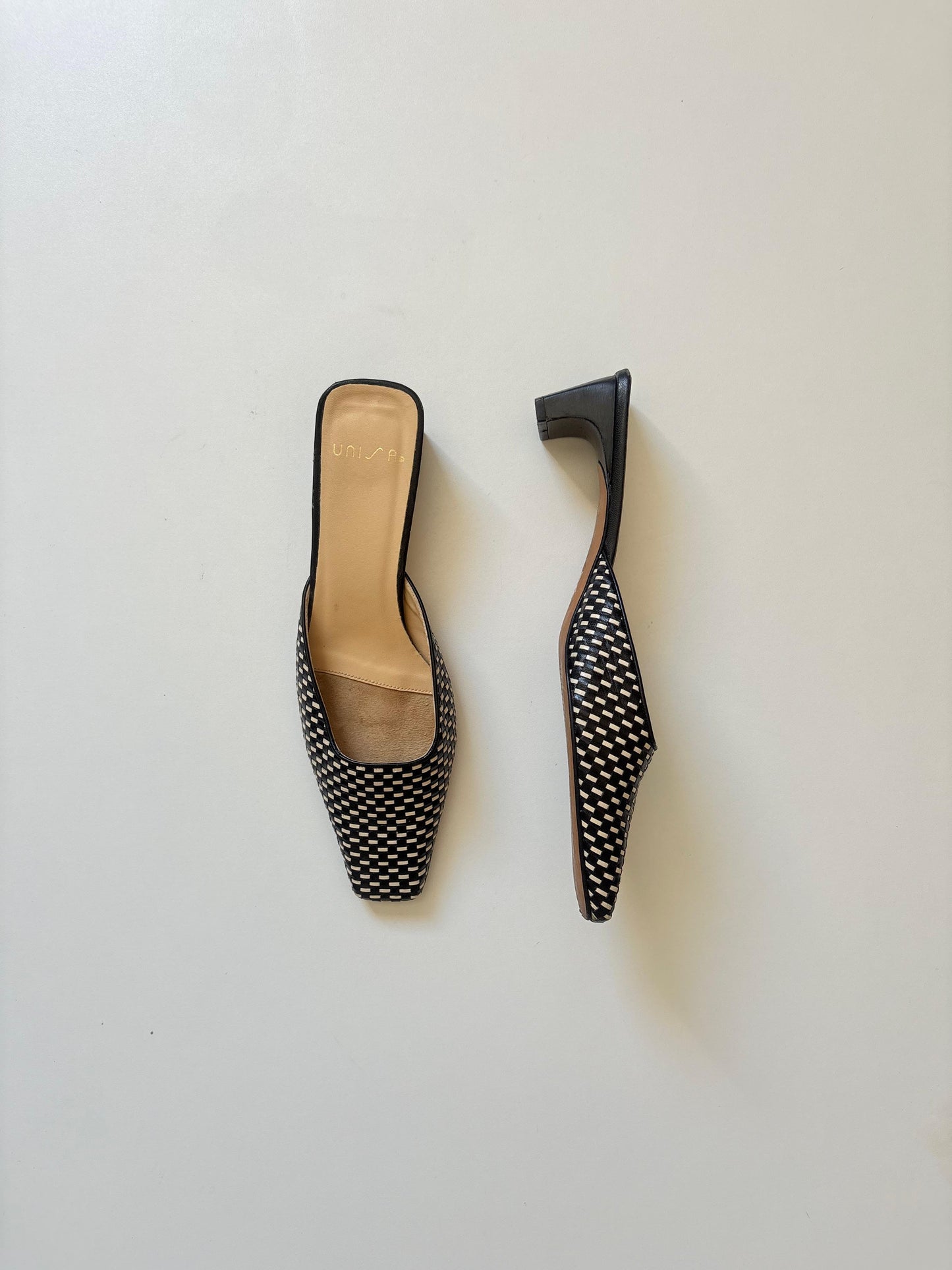 Unisa patterned mules