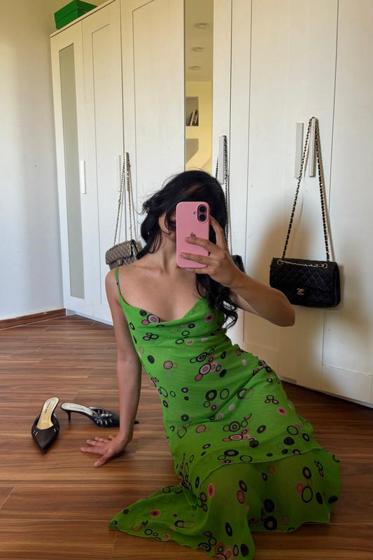 Funky 2000s midi dress