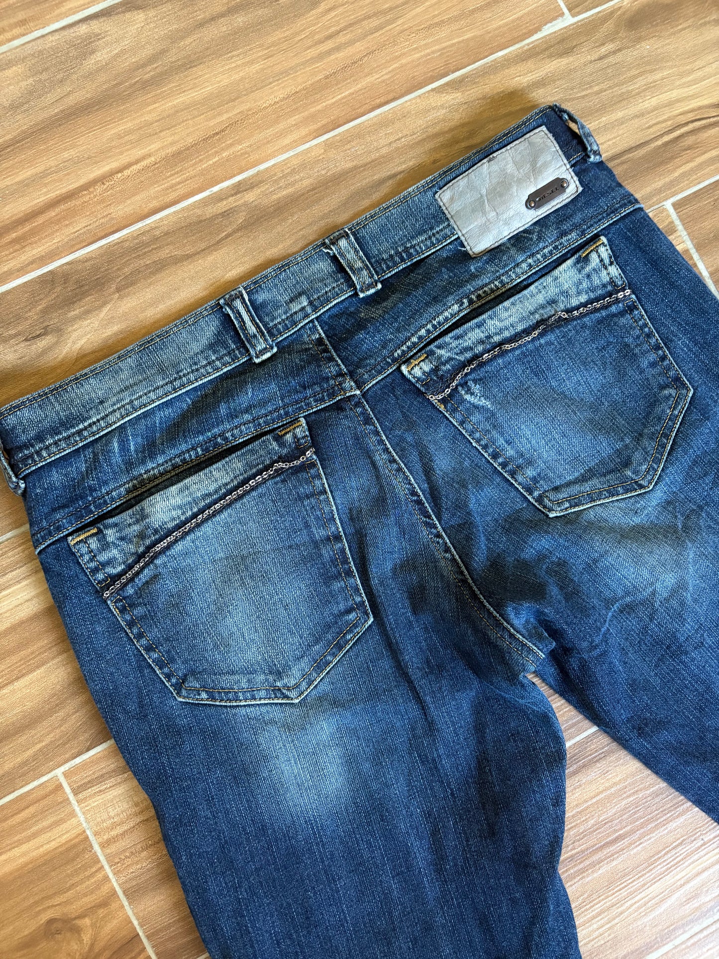 Diesel Soozy 2000s low rise jeans