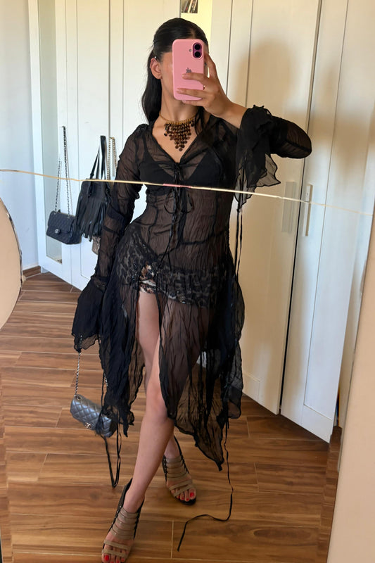 Fairy sheer lace dress