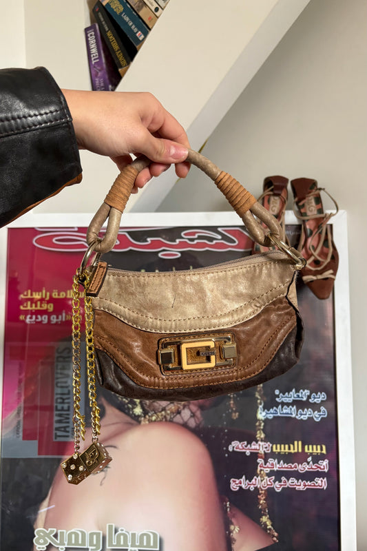 Guess 2000s mini leather bag