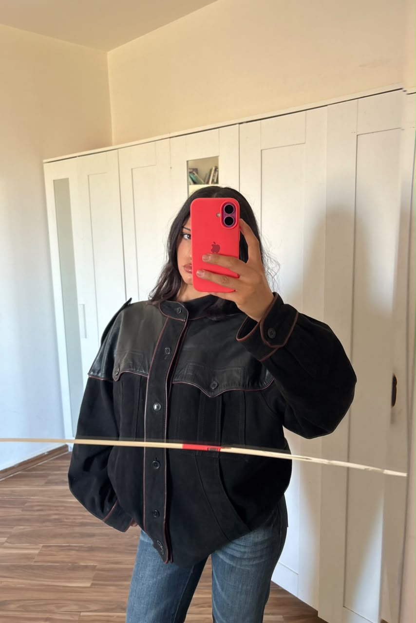 Vintage 70s/90s rare Saint Laurent leather jacket