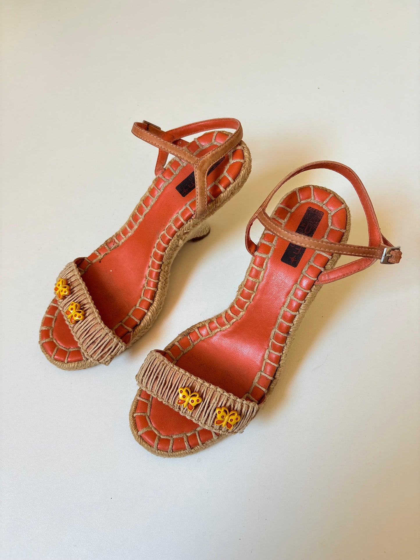 2000s wedge sandals