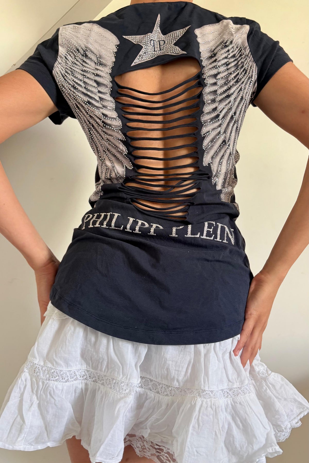 Philip Plein rare underground wing shirt