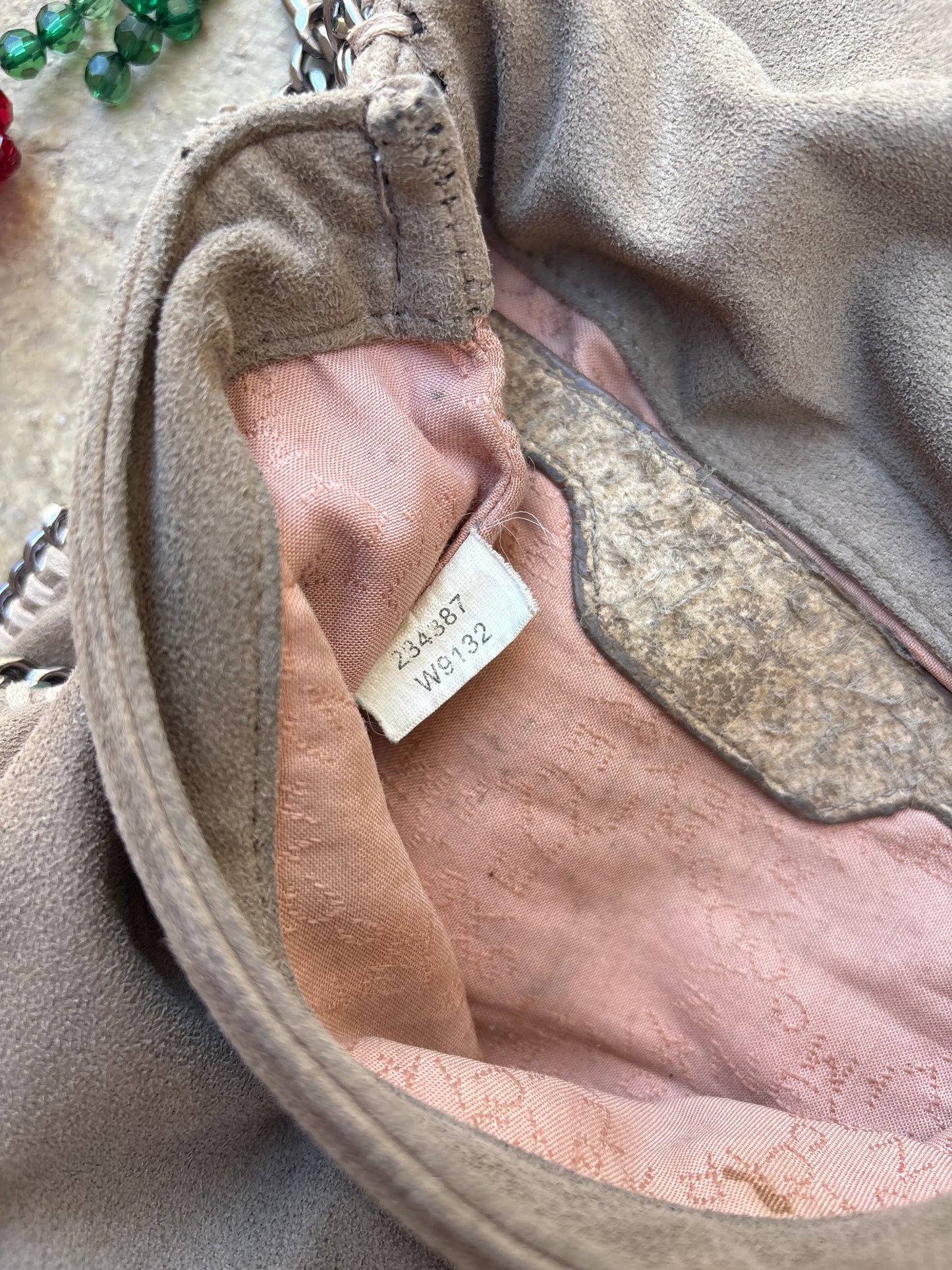 Stella Mccartney mini suede bag