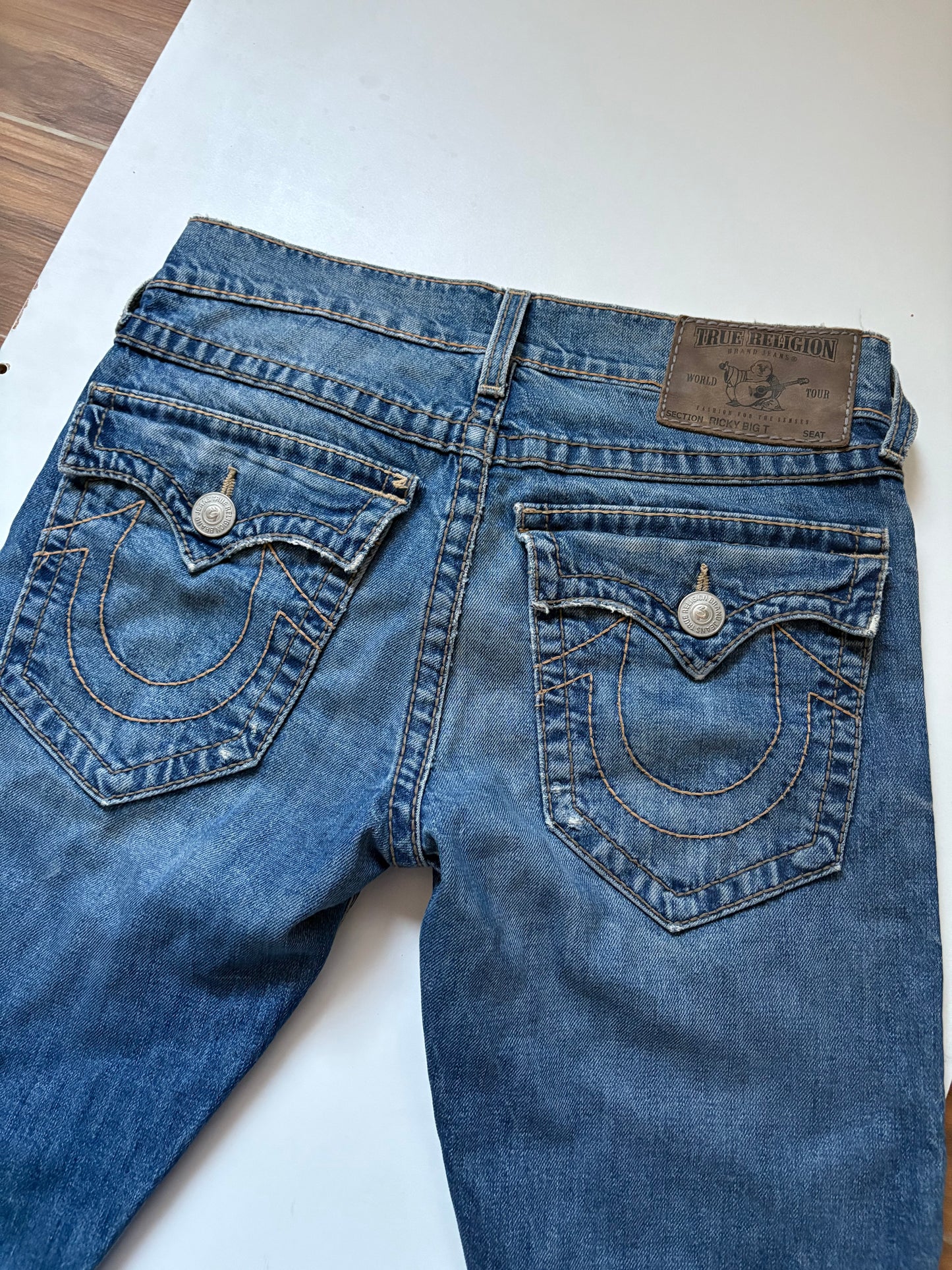 True religion low waist y2k jeans