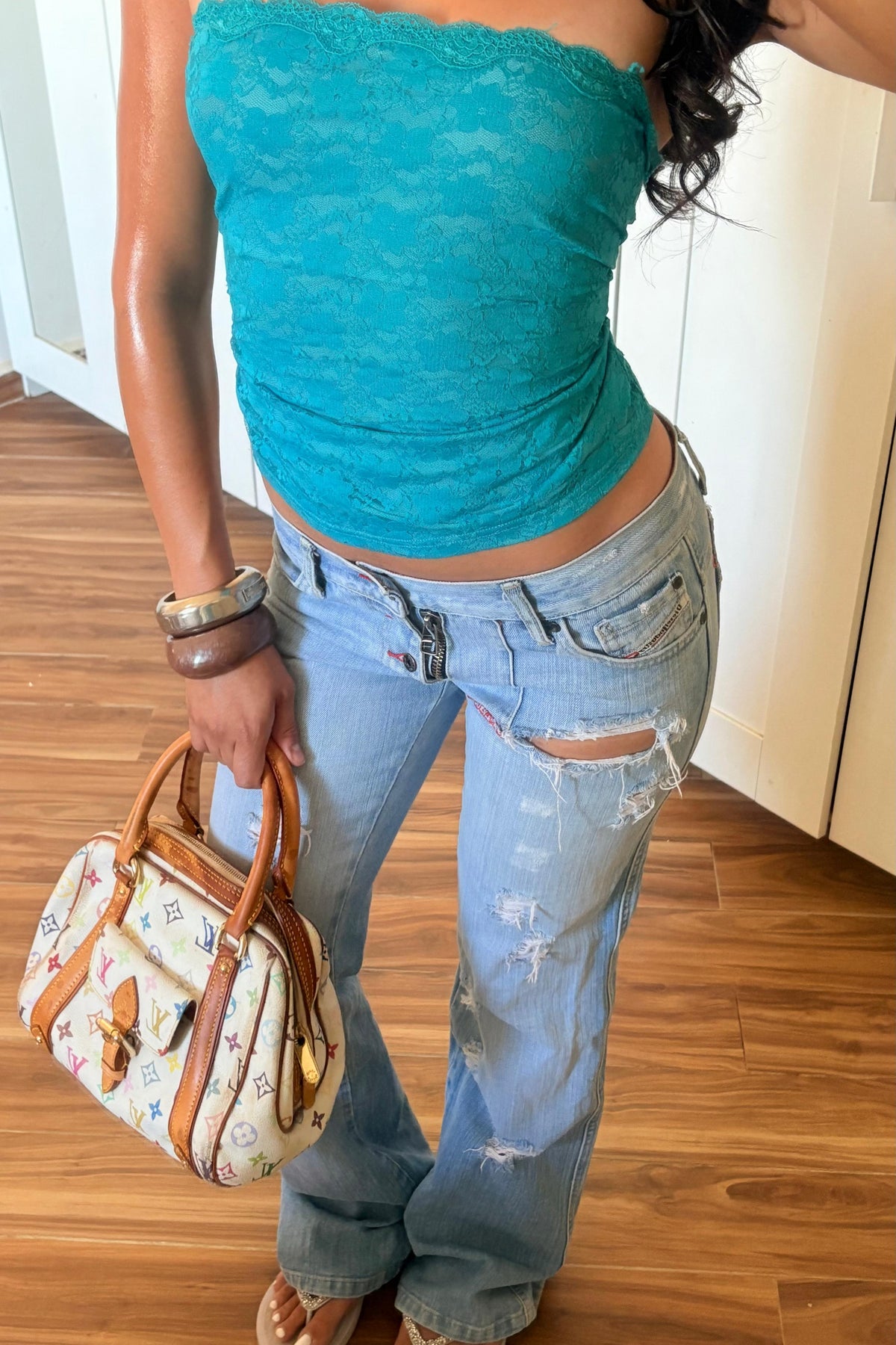 Diesel bootcut 2000s low rise jeans