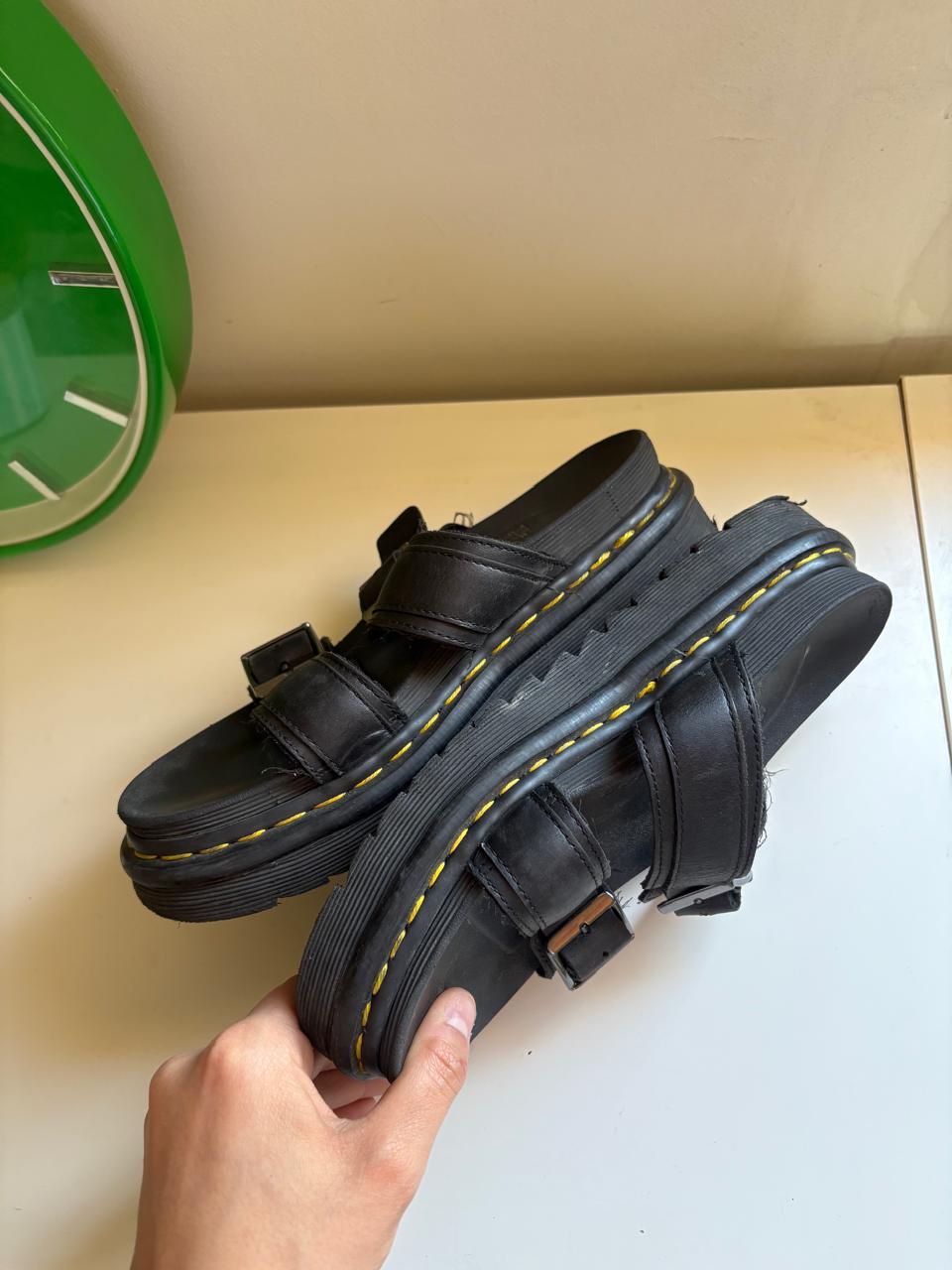 Dr Martens Myles leather chunky sandals