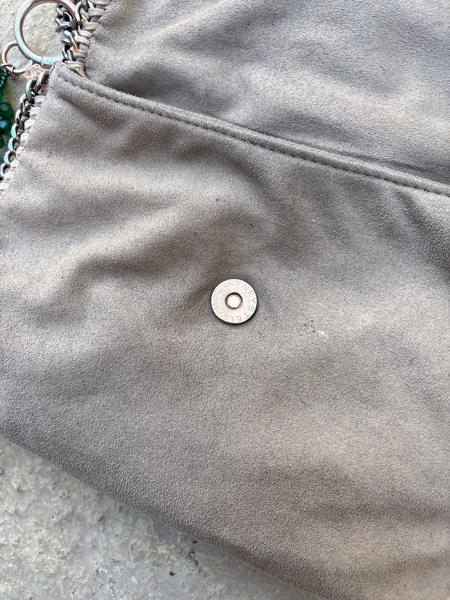 Stella Mccartney mini suede bag