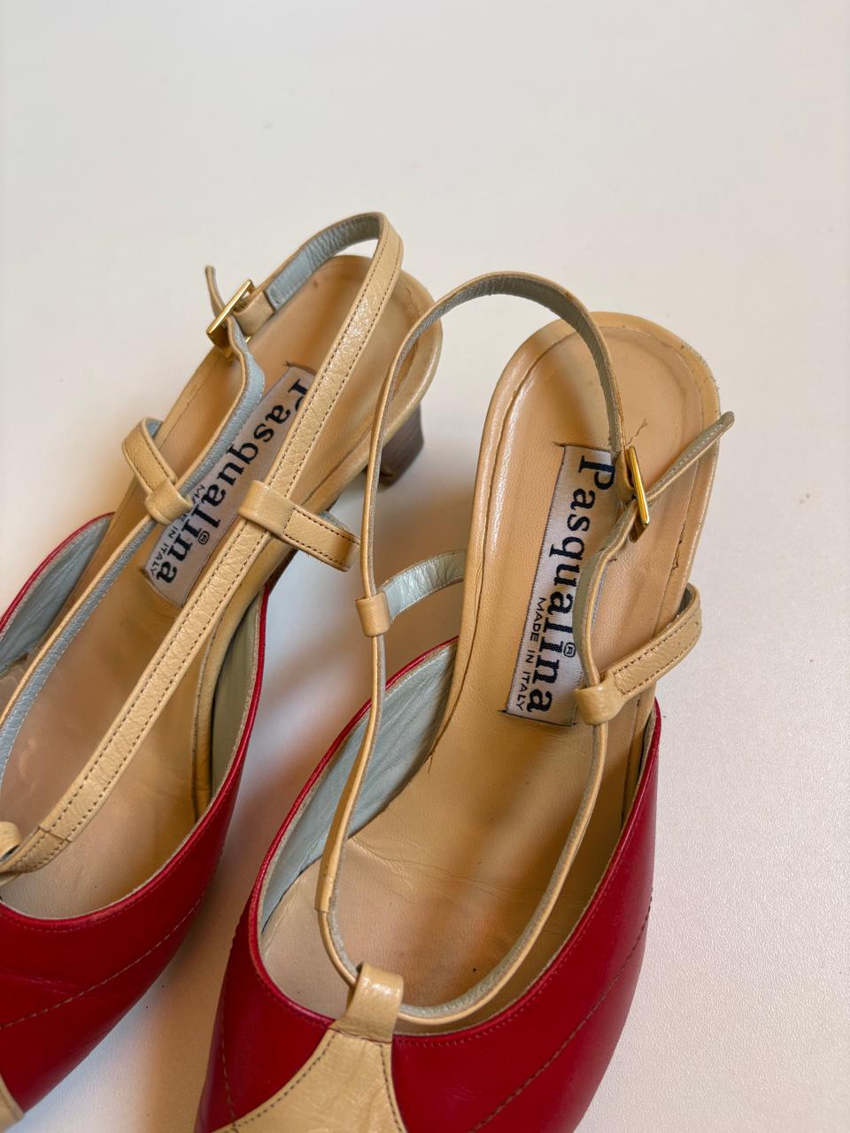 Vintage Pasqualina slingback pumps