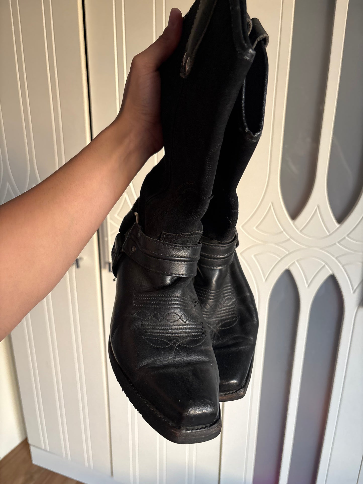Vintage Matterhorn cowboy leather boot