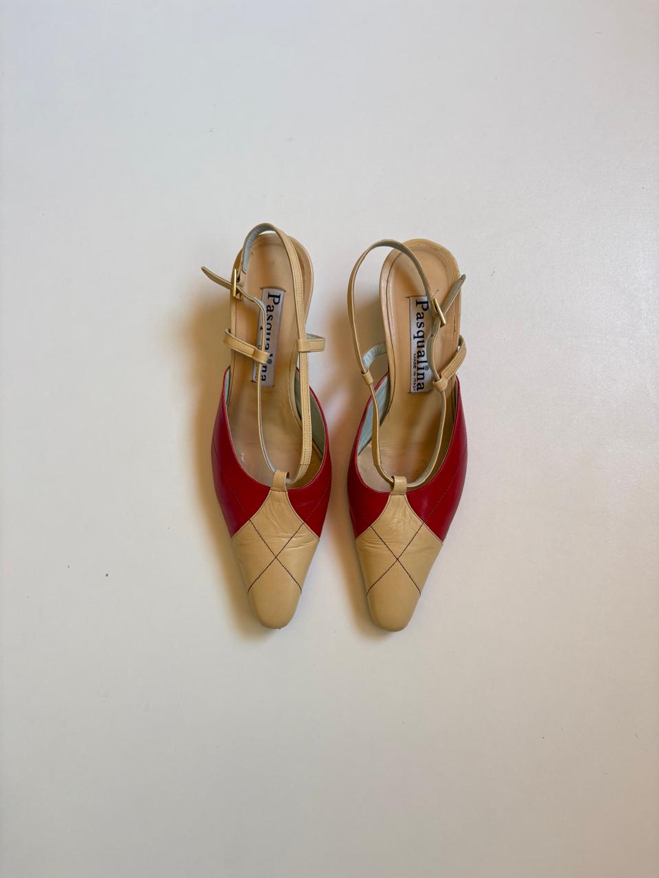 Vintage Pasqualina slingback pumps