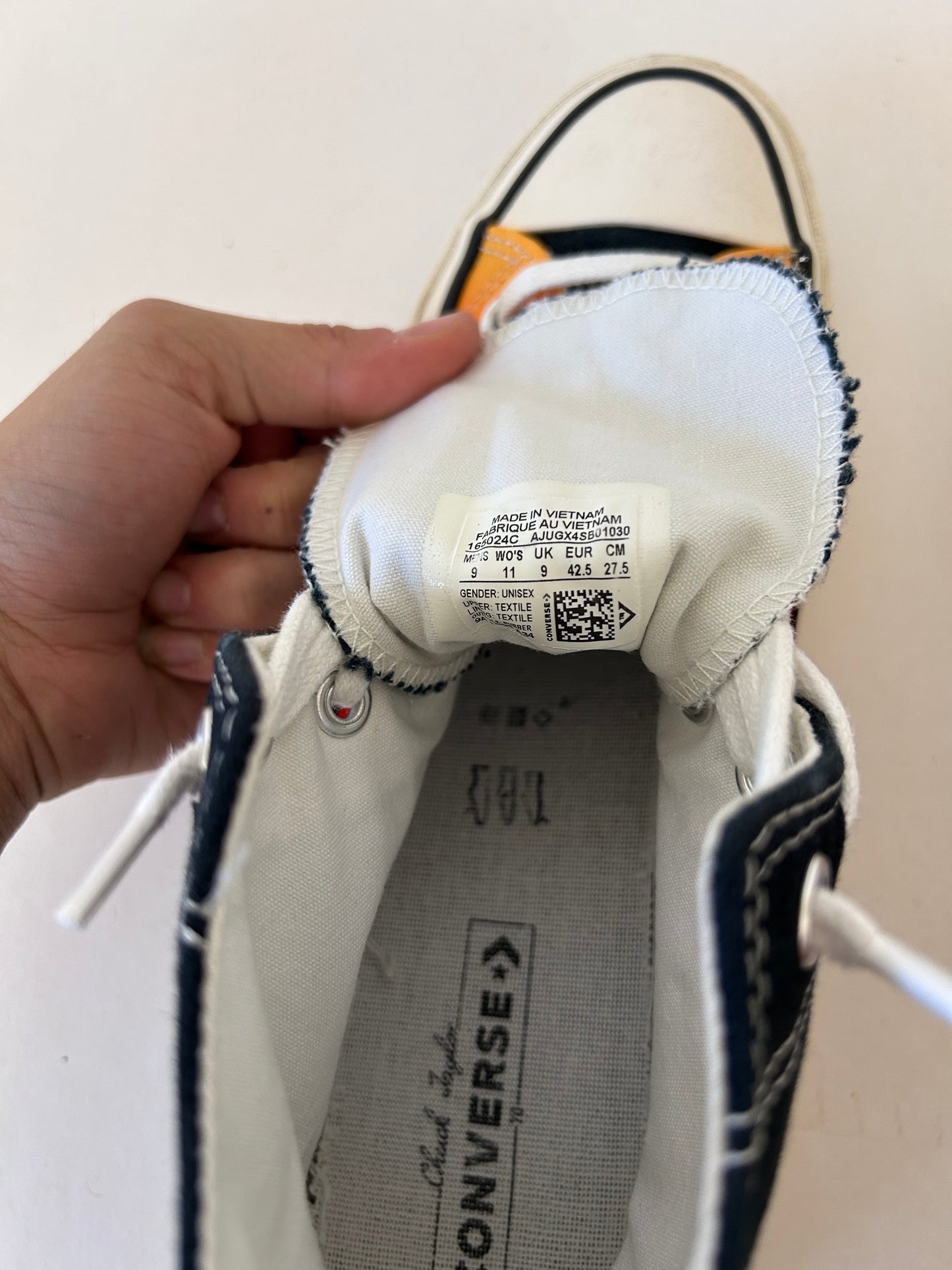 Converse Chuck 70 fire flame print