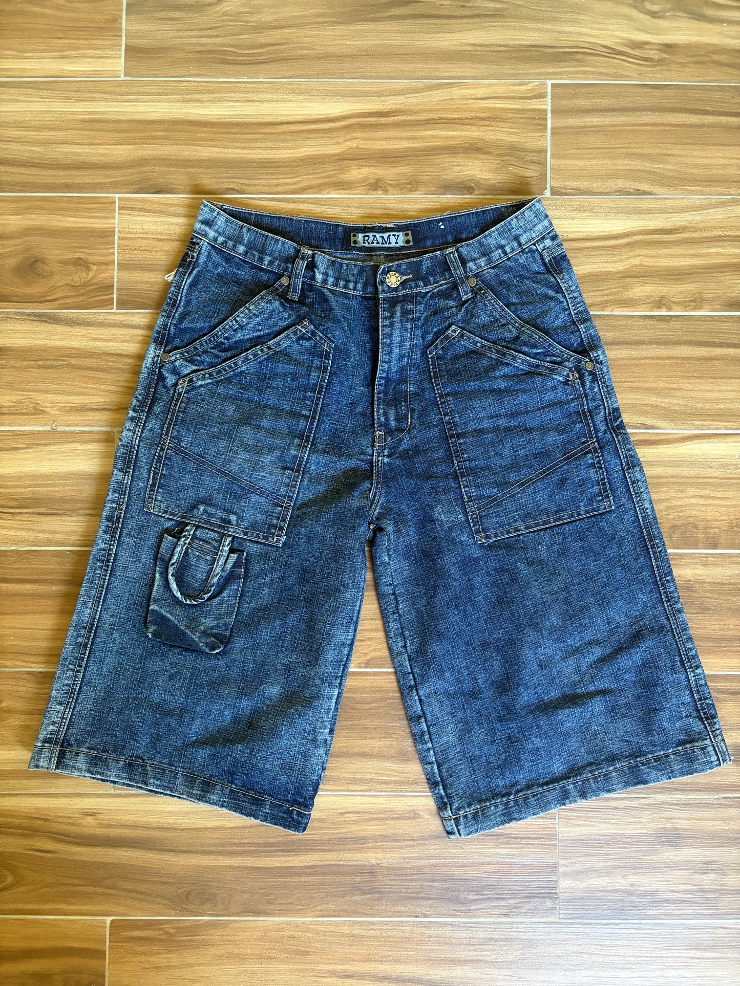 2000s high waist jorts