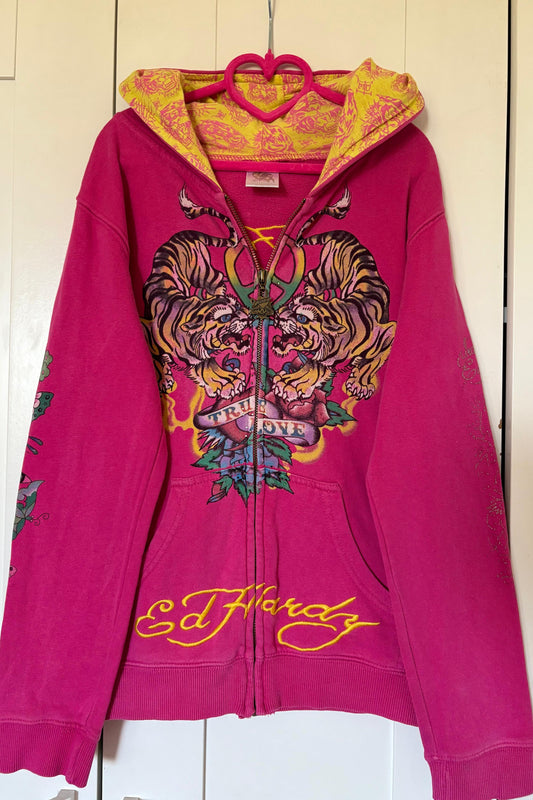 Ed Hardy vintage zip up