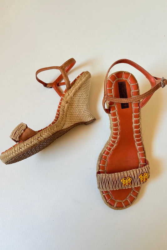 2000s wedge sandals