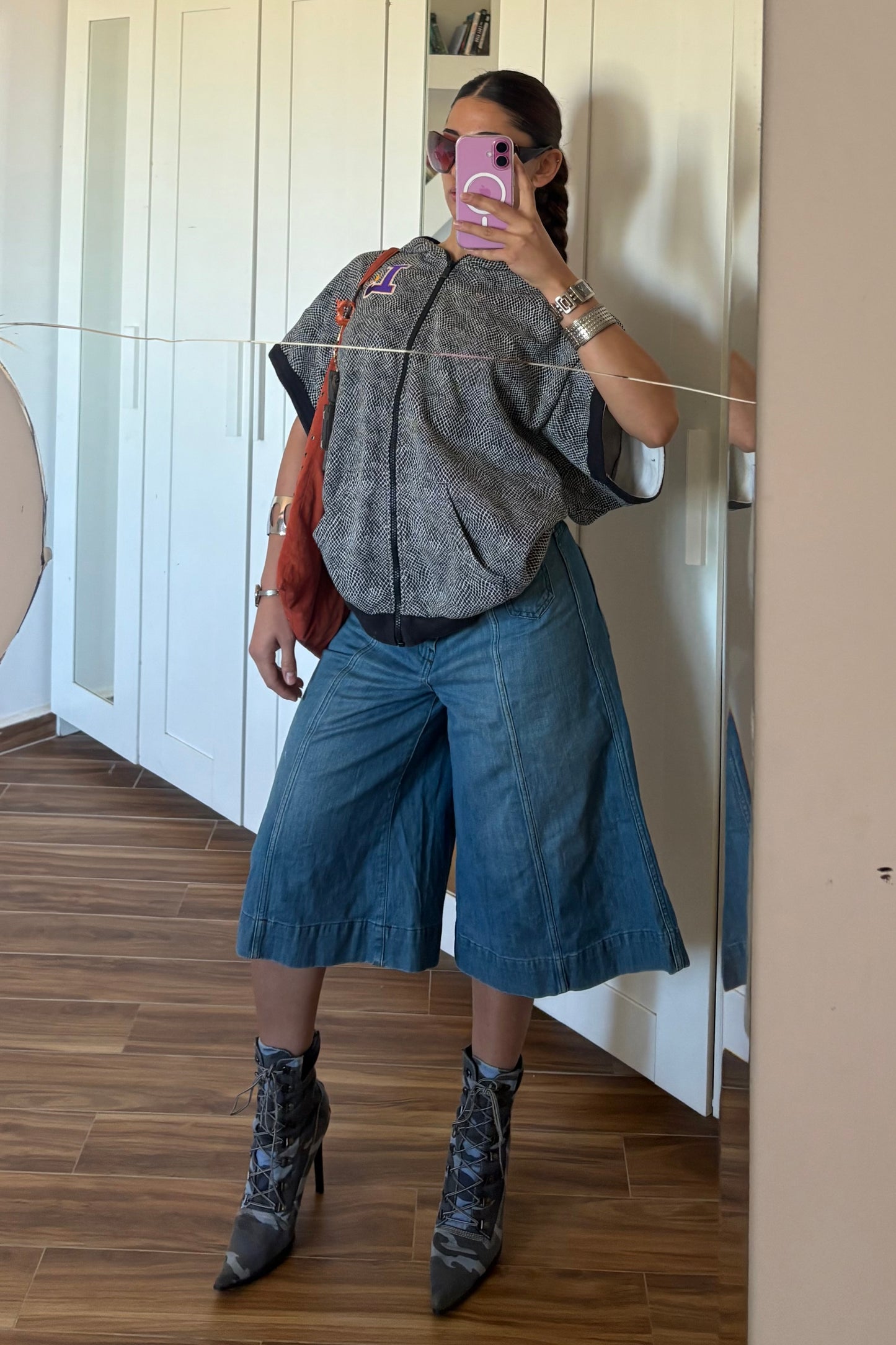 Diesel high waisted  long jorts