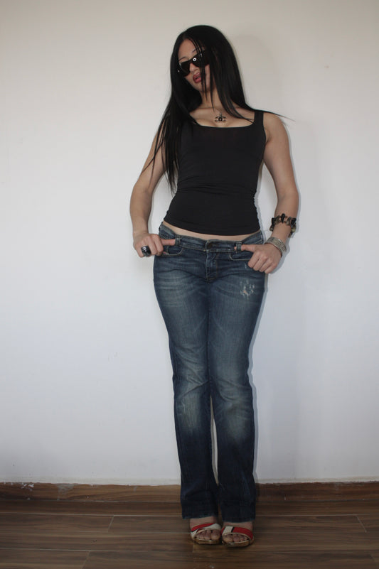 Diesel Soozy 2000s low rise jeans