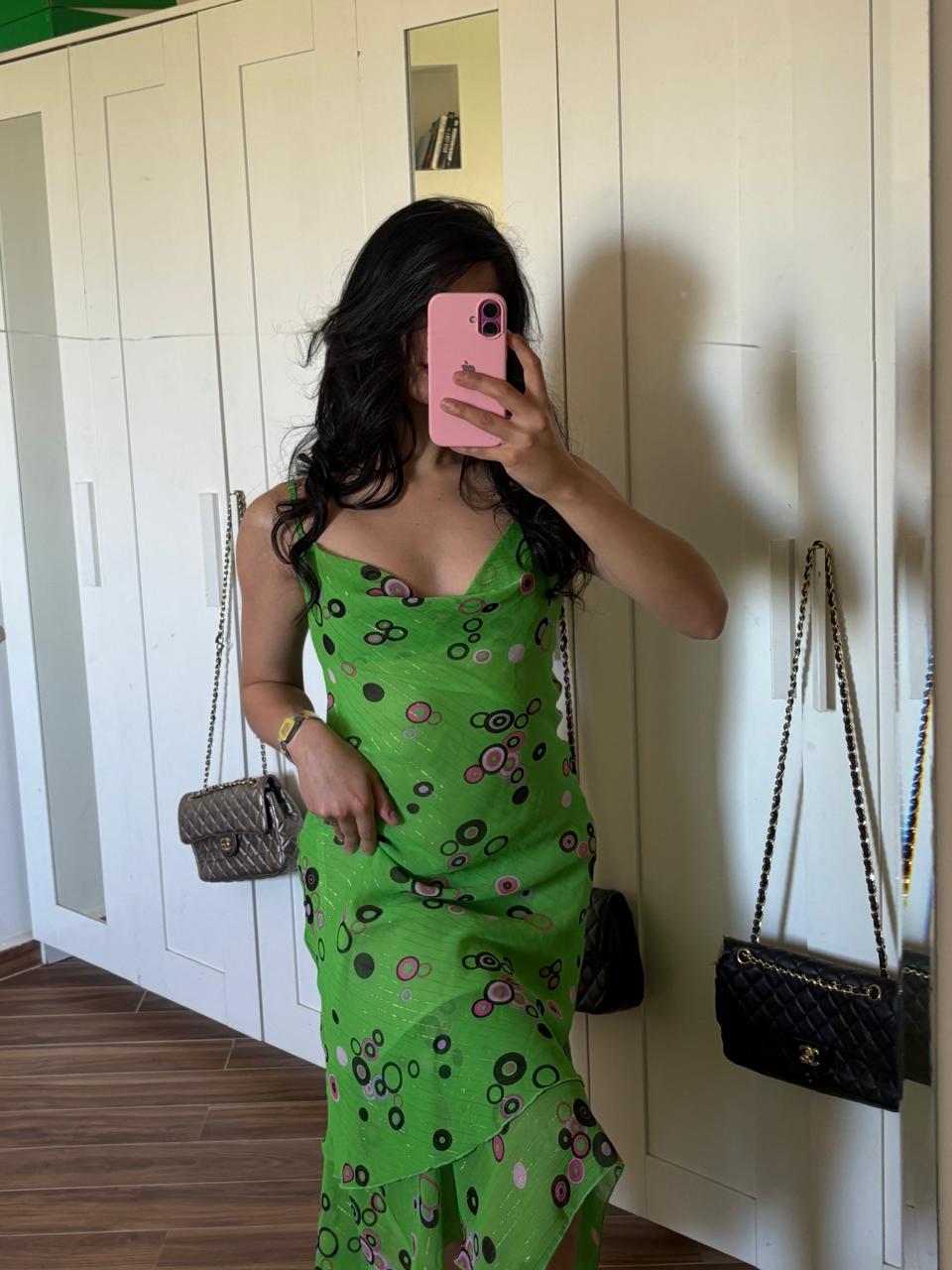 Funky 2000s midi dress