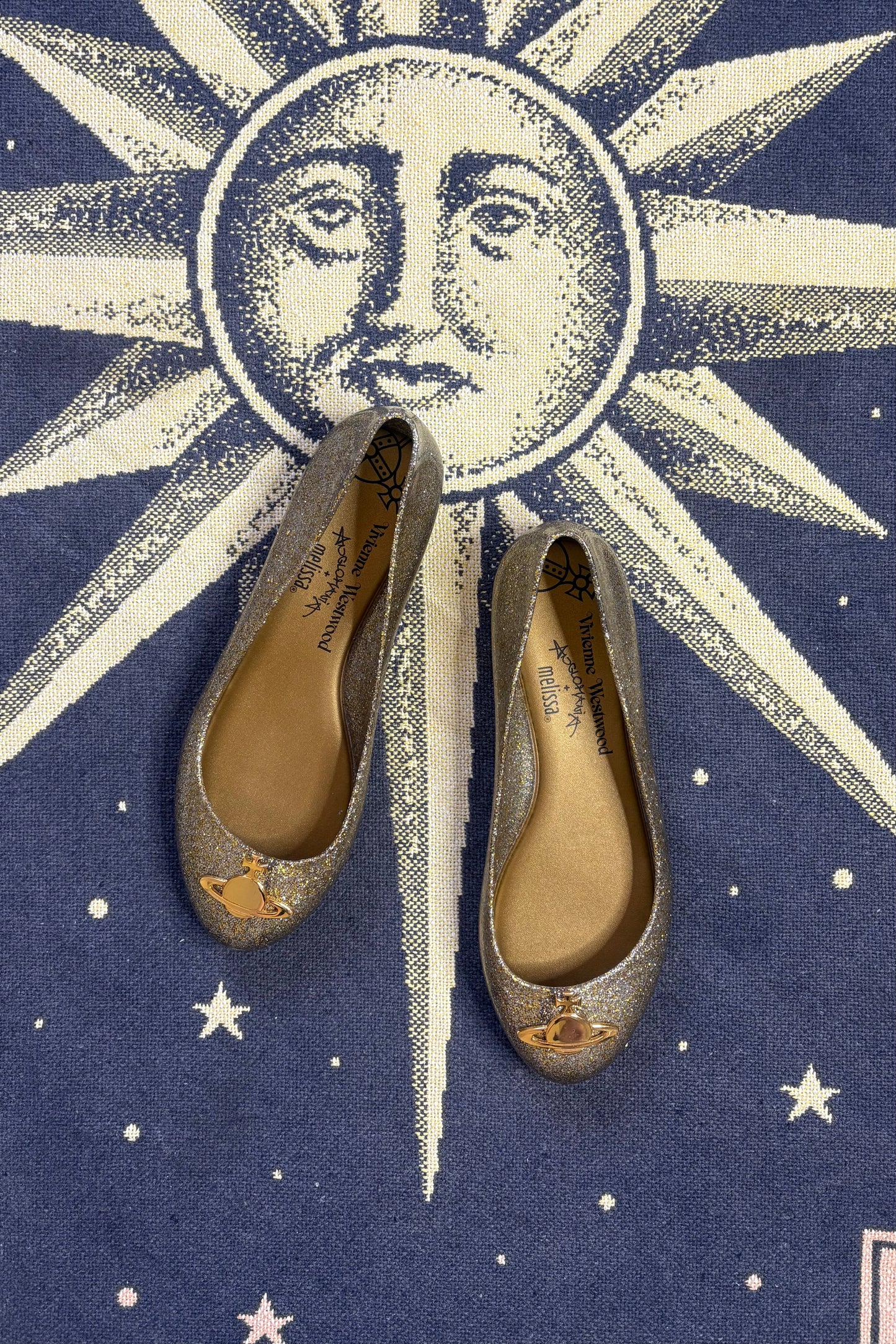 Vivienne Westwood Melissa Space love ballerinas