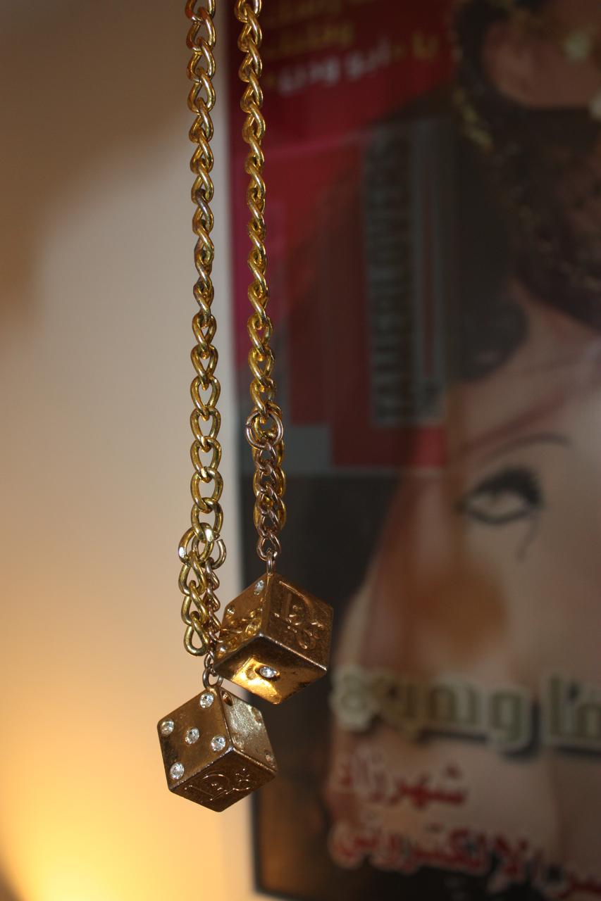 Dior bag charm