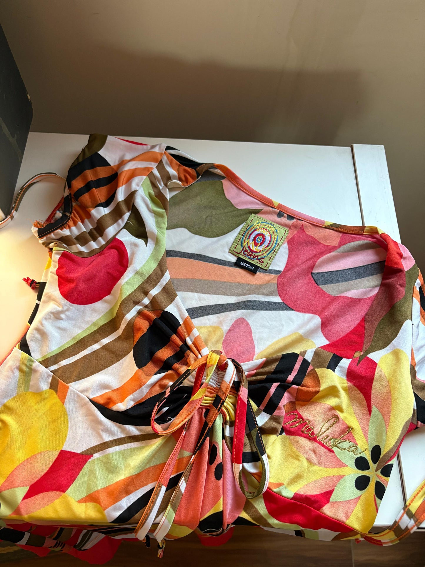 Floral 2000s dress