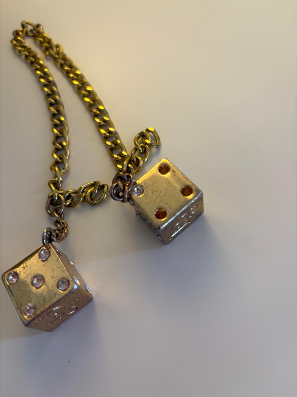 Dior bag charm