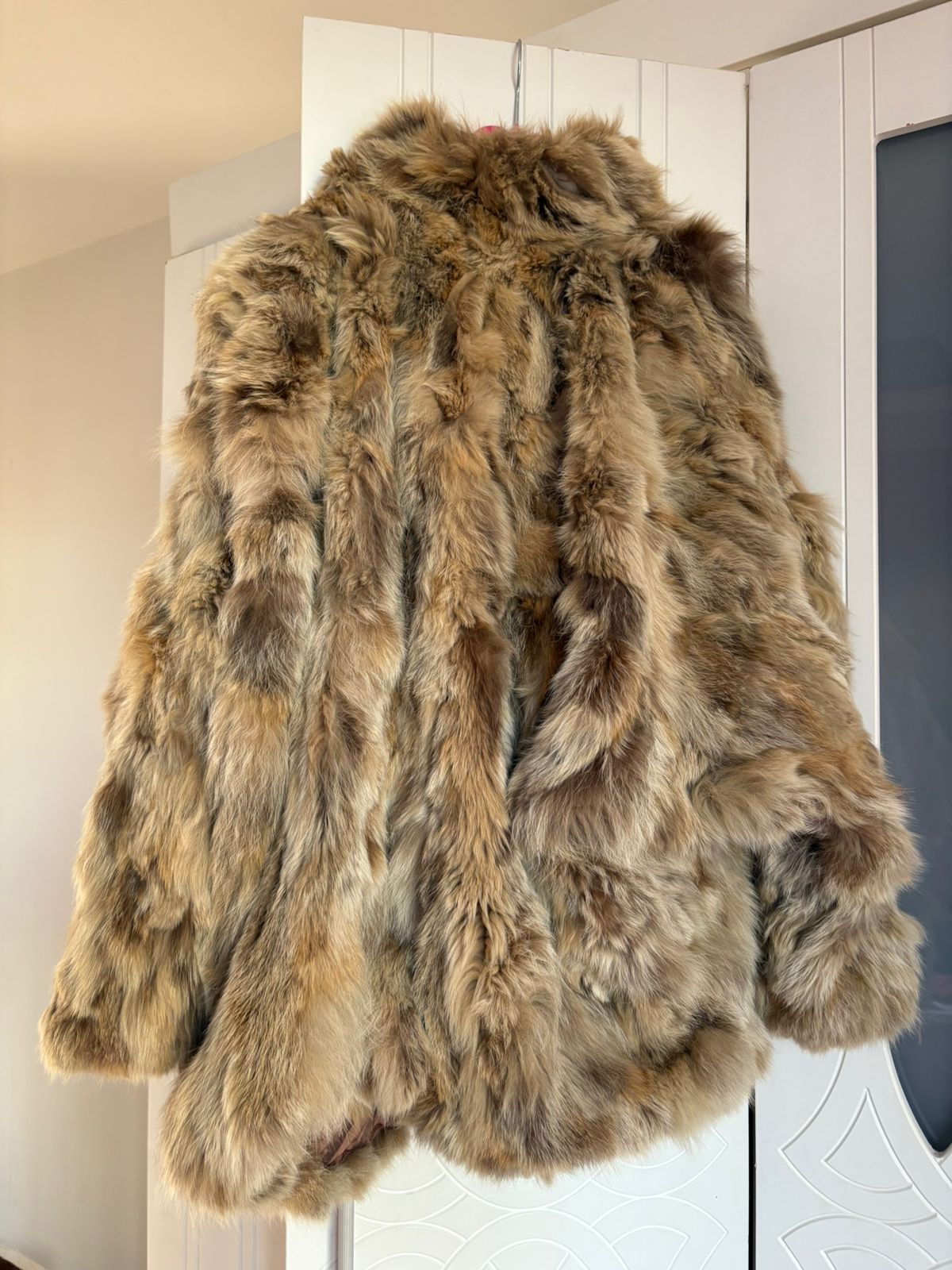 Mini fur coat