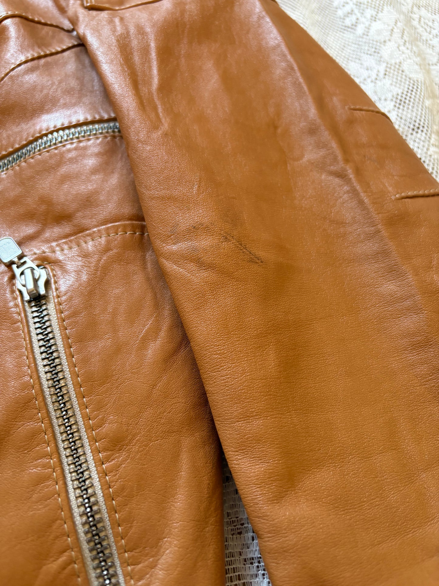 Leather jacket