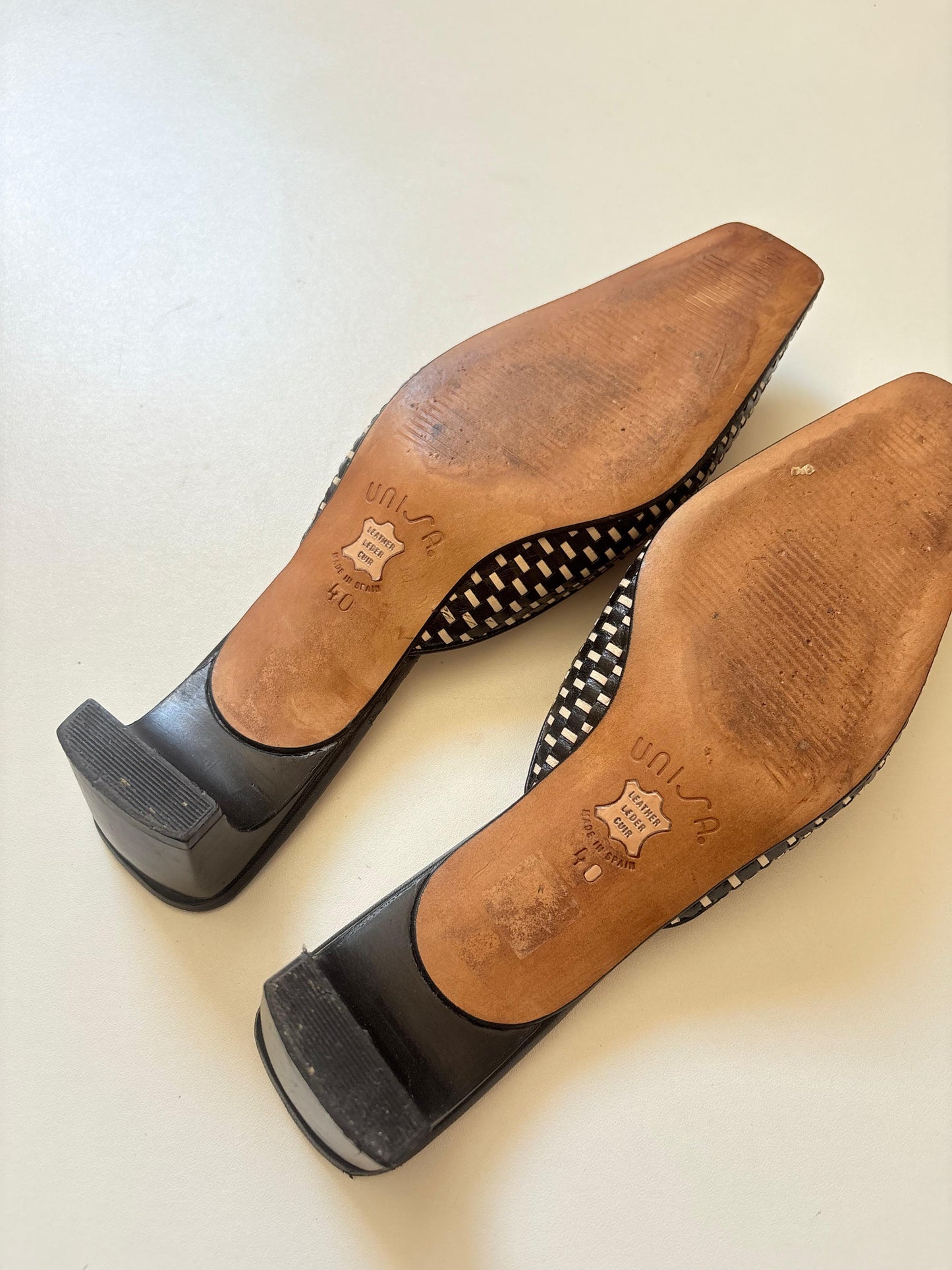Unisa patterned mules