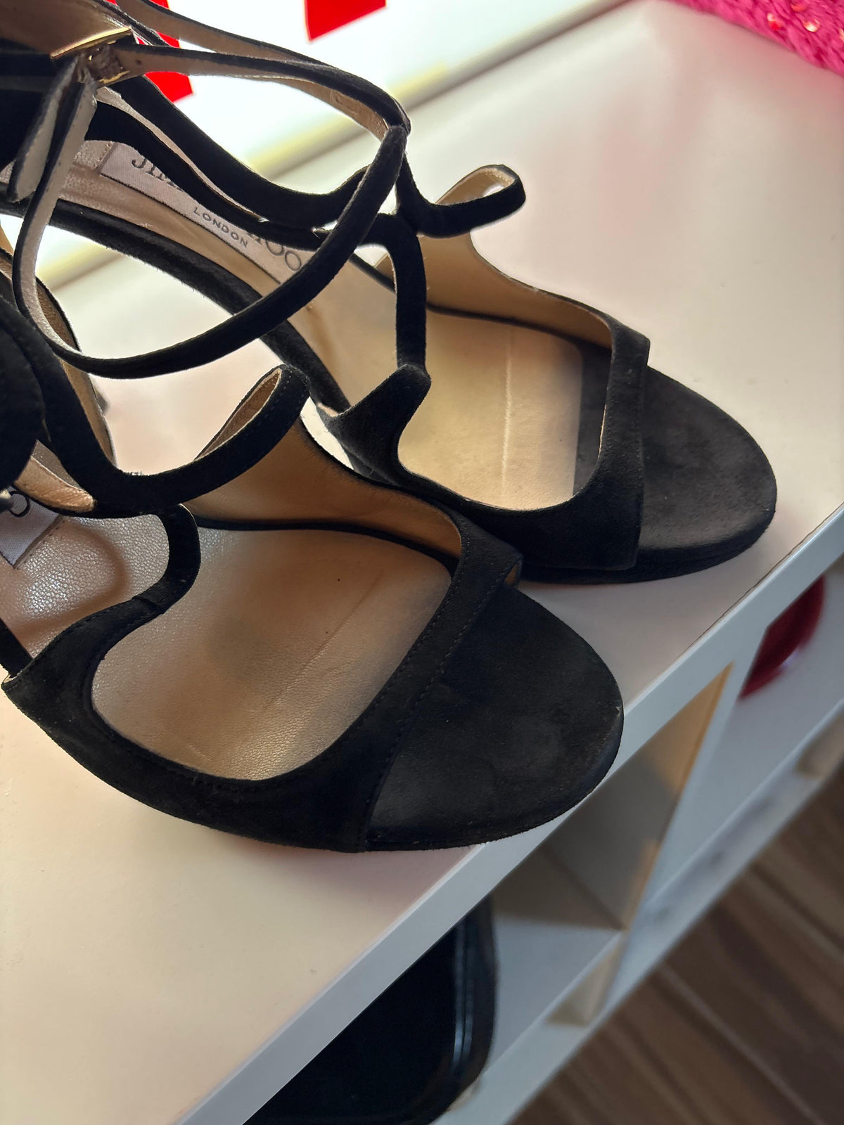 Jimmy Choo strappy heels