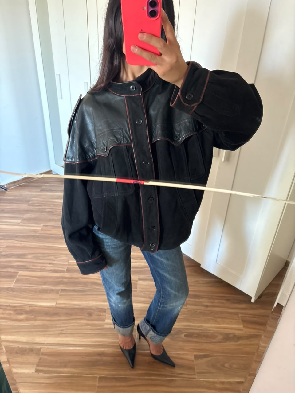 Vintage 70s/90s rare Saint Laurent leather jacket