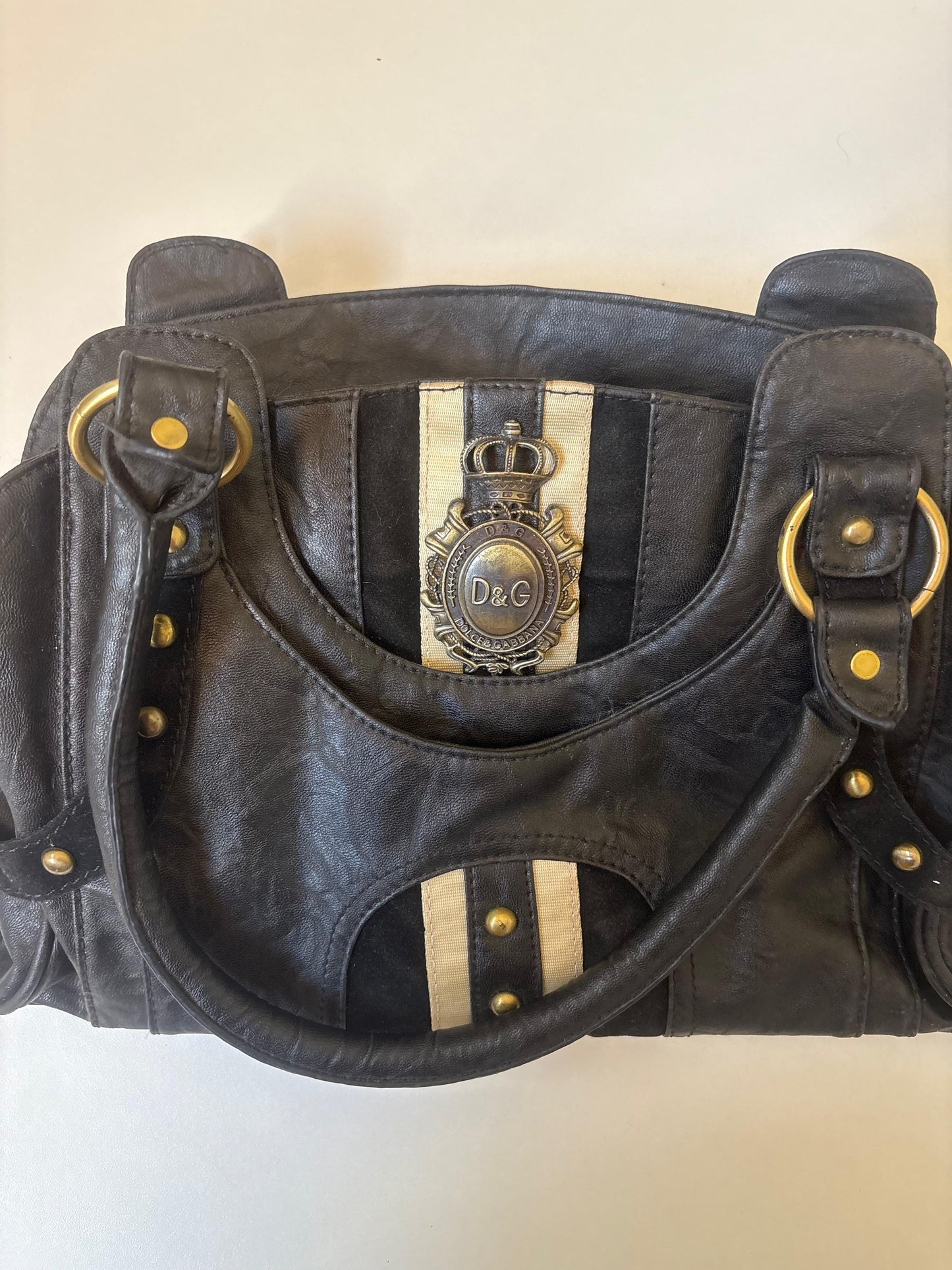 D&g leather bag