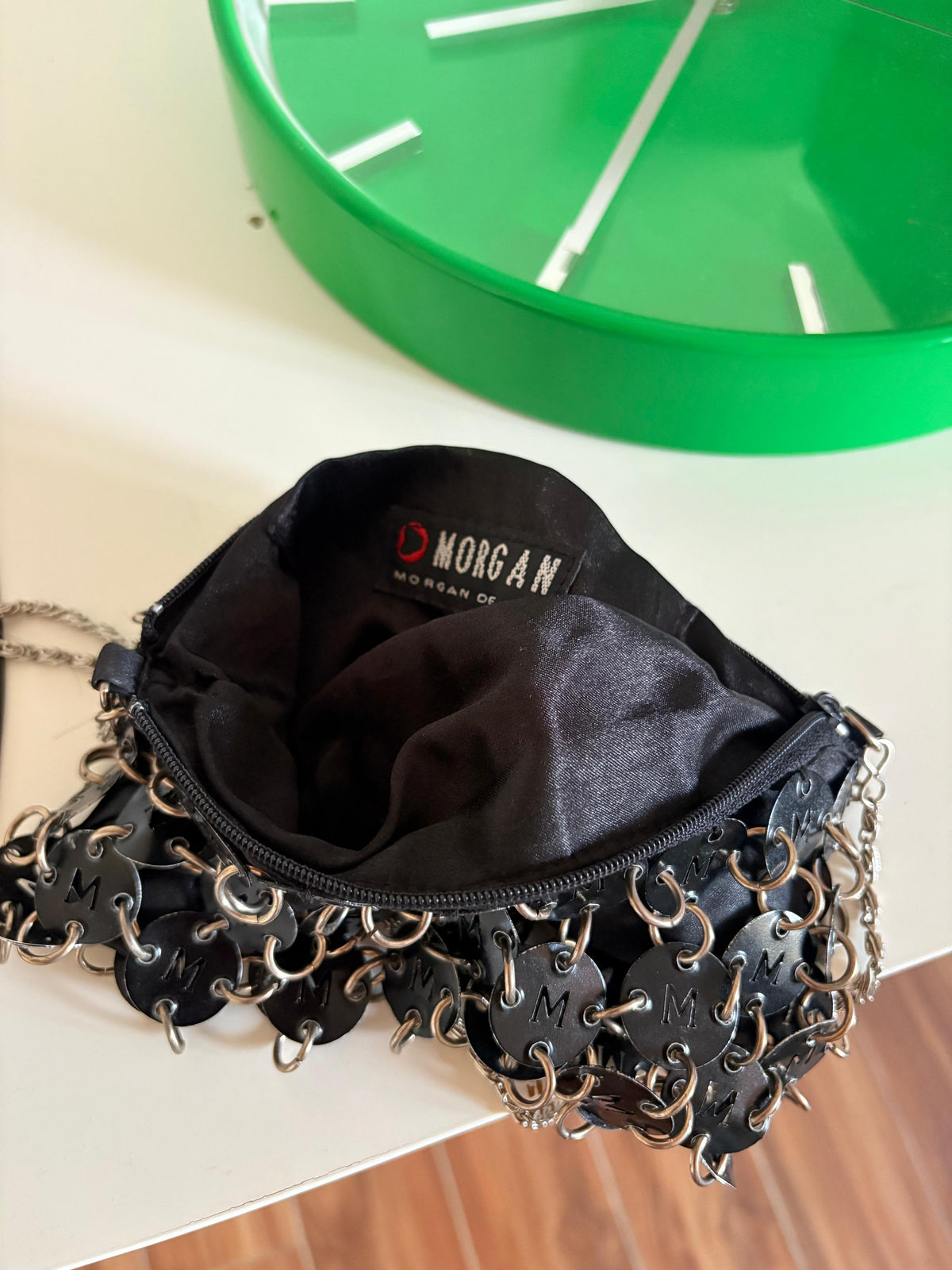 Morgan De Toi disc shoulder bag