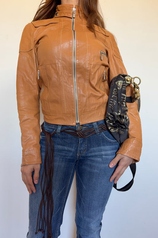 Leather jacket