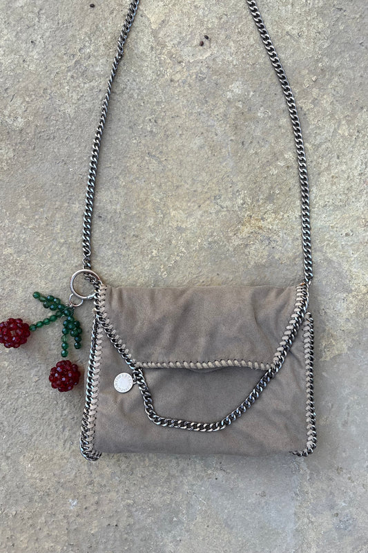 Stella Mccartney mini suede bag