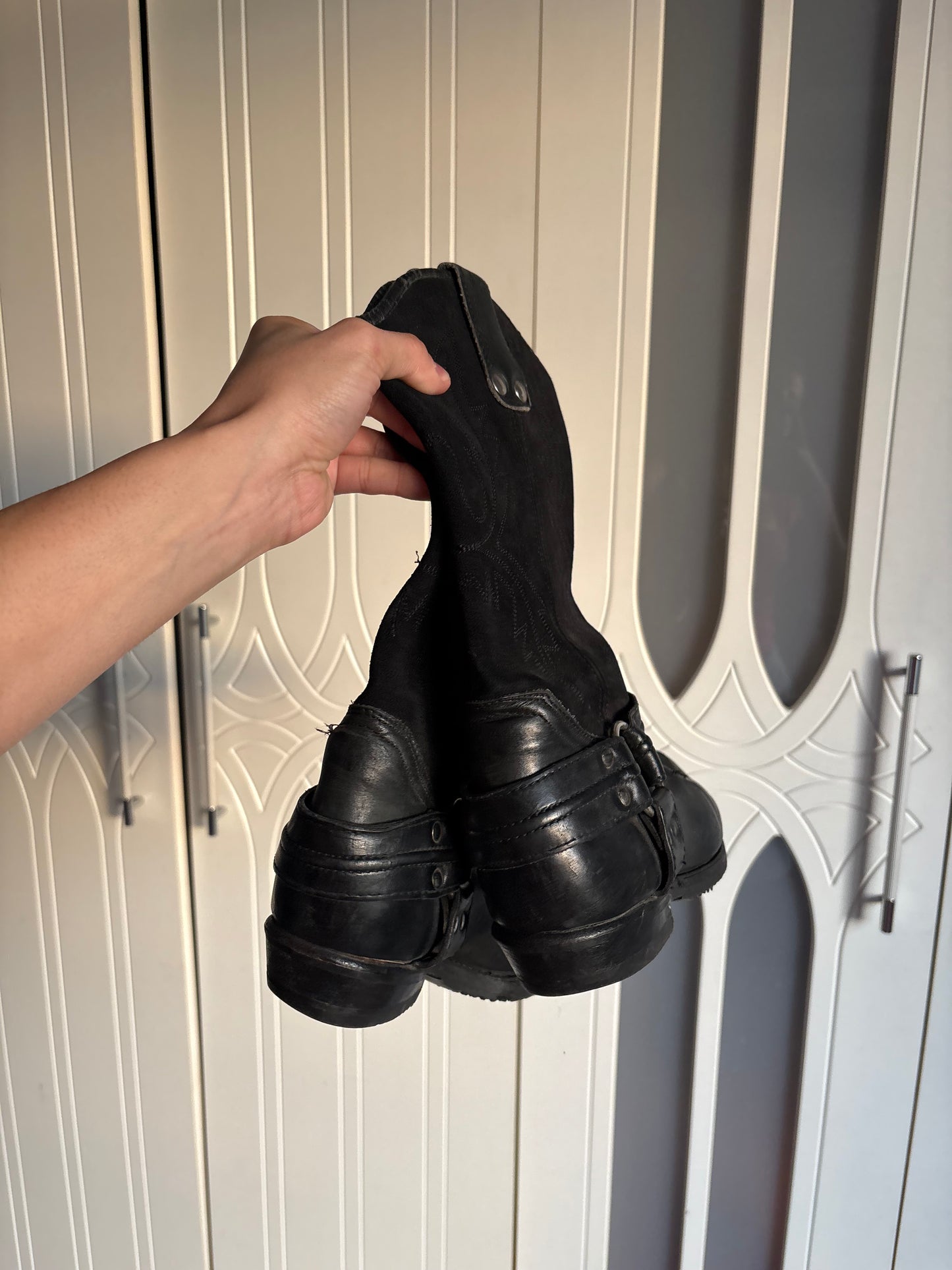 Vintage Matterhorn cowboy leather boot