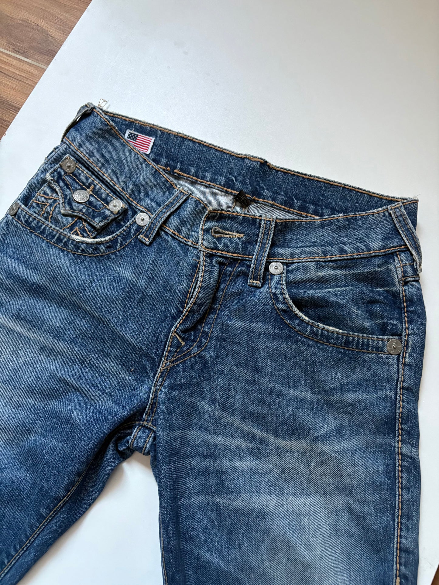 True religion low waist y2k jeans