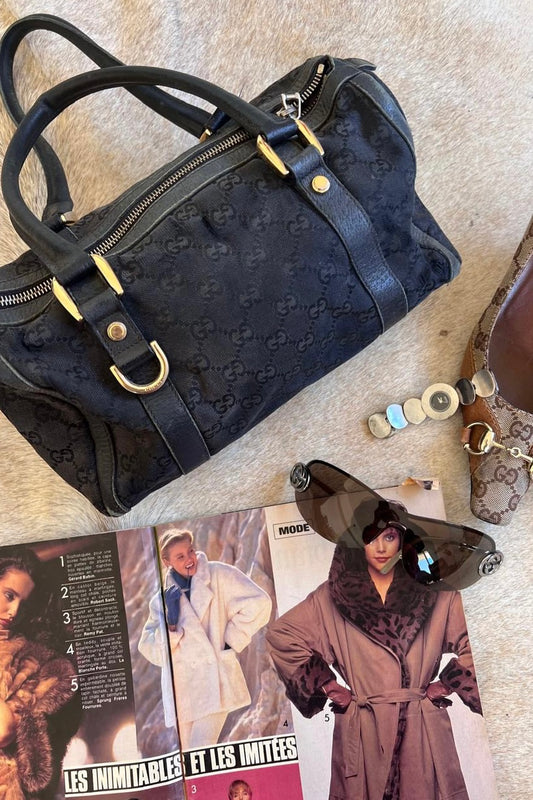 Gucci Abbey Boston GG canvas handbag