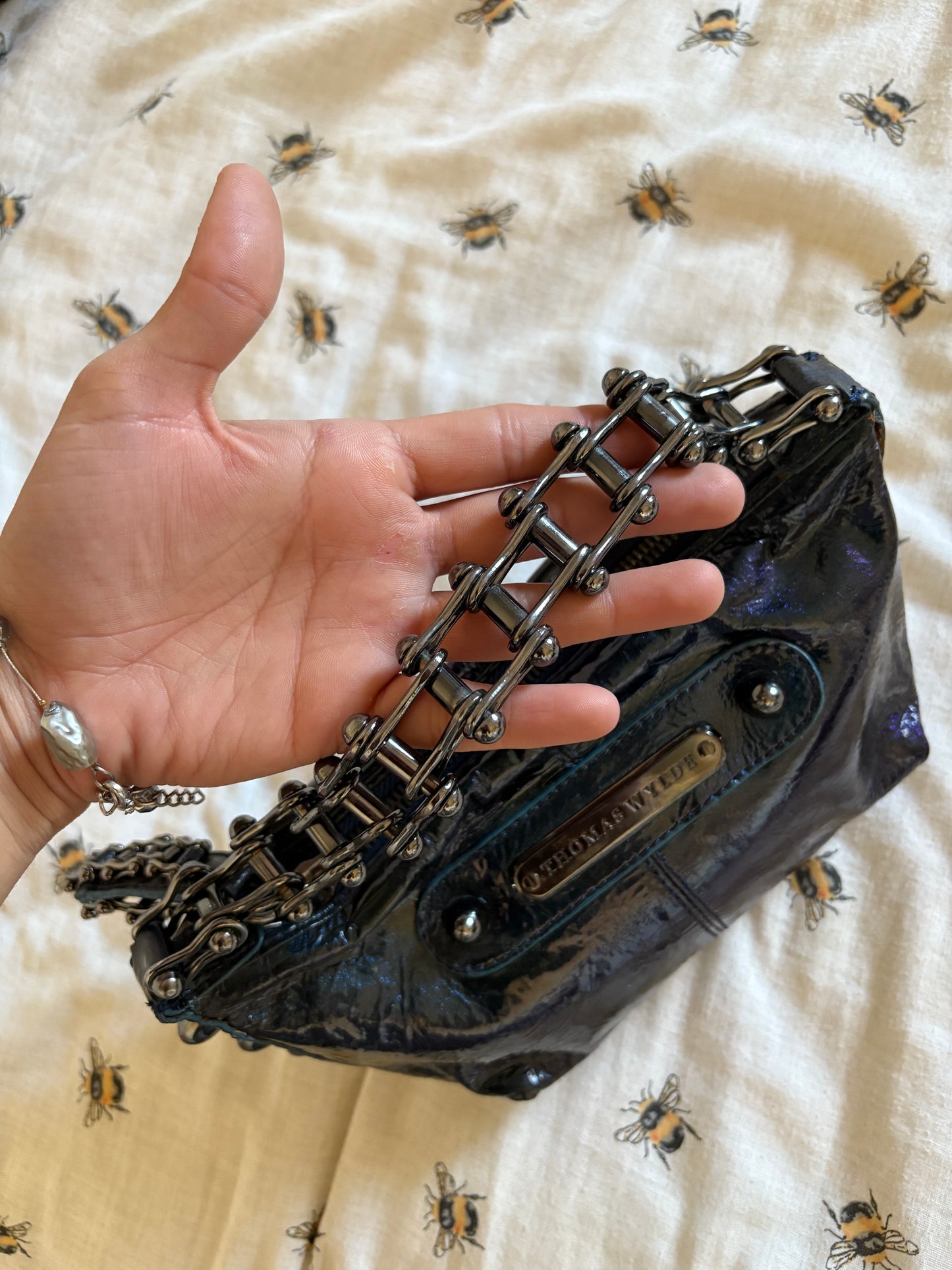 Thomas Wylde metal handles mini bag