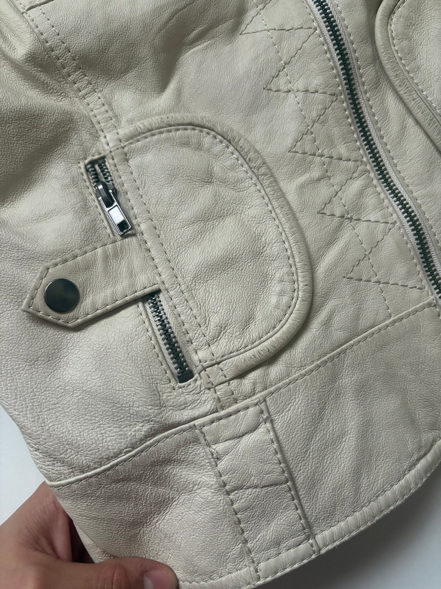 Leather jacket
