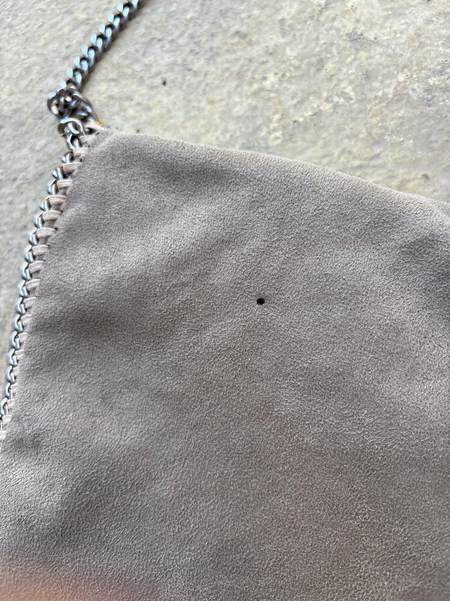 Stella Mccartney mini suede bag